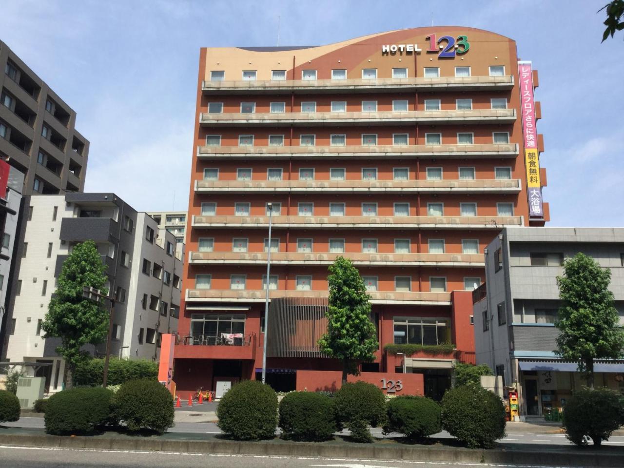 Hotel 1-2-3 Takasaki Dış mekan fotoğraf